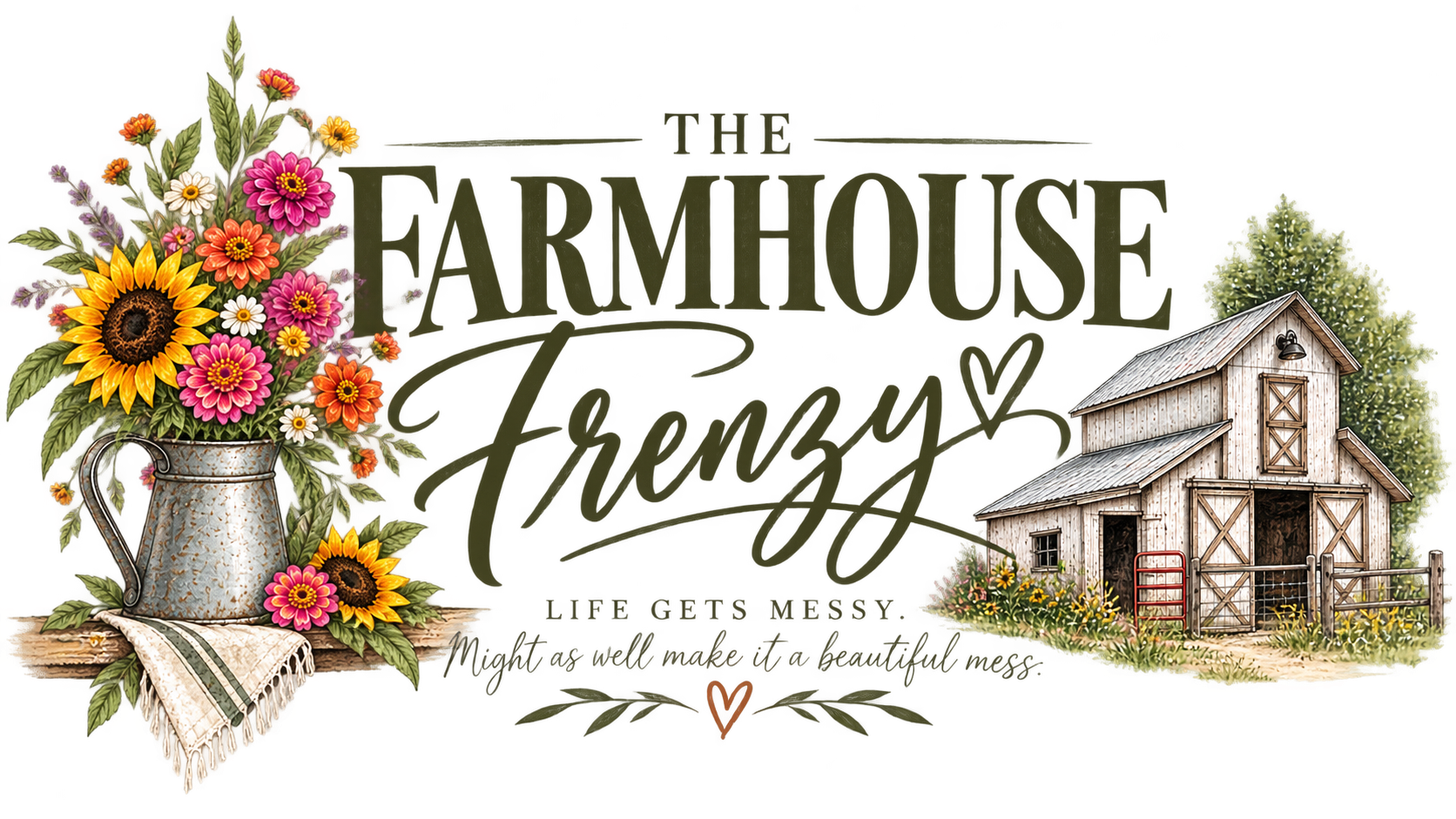 The Farmhouse Frenzy Logo